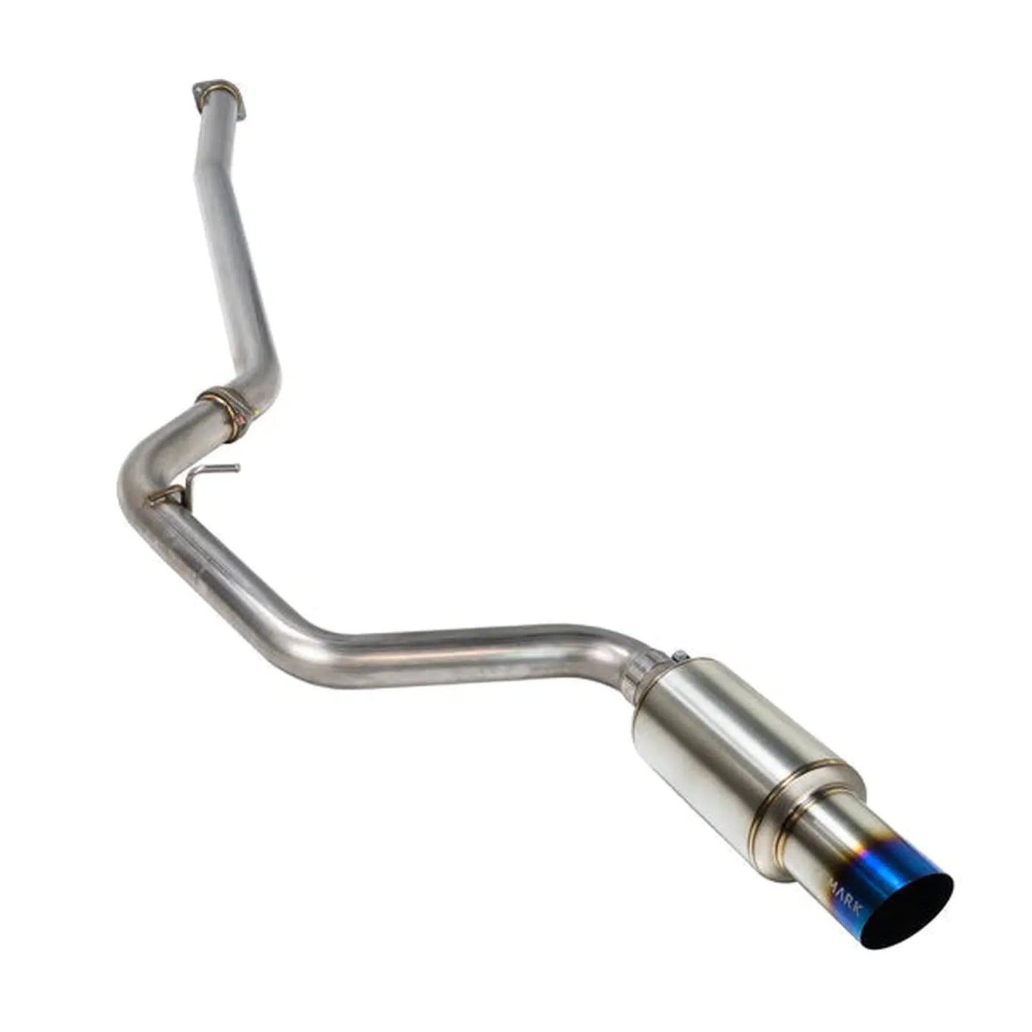 Remark R1-Spec Cat Back Exhaust Titanium Muffler Subaru WRX 2011-2014 / STI 2008-2014 Hatchback | RK-C1076S-02T