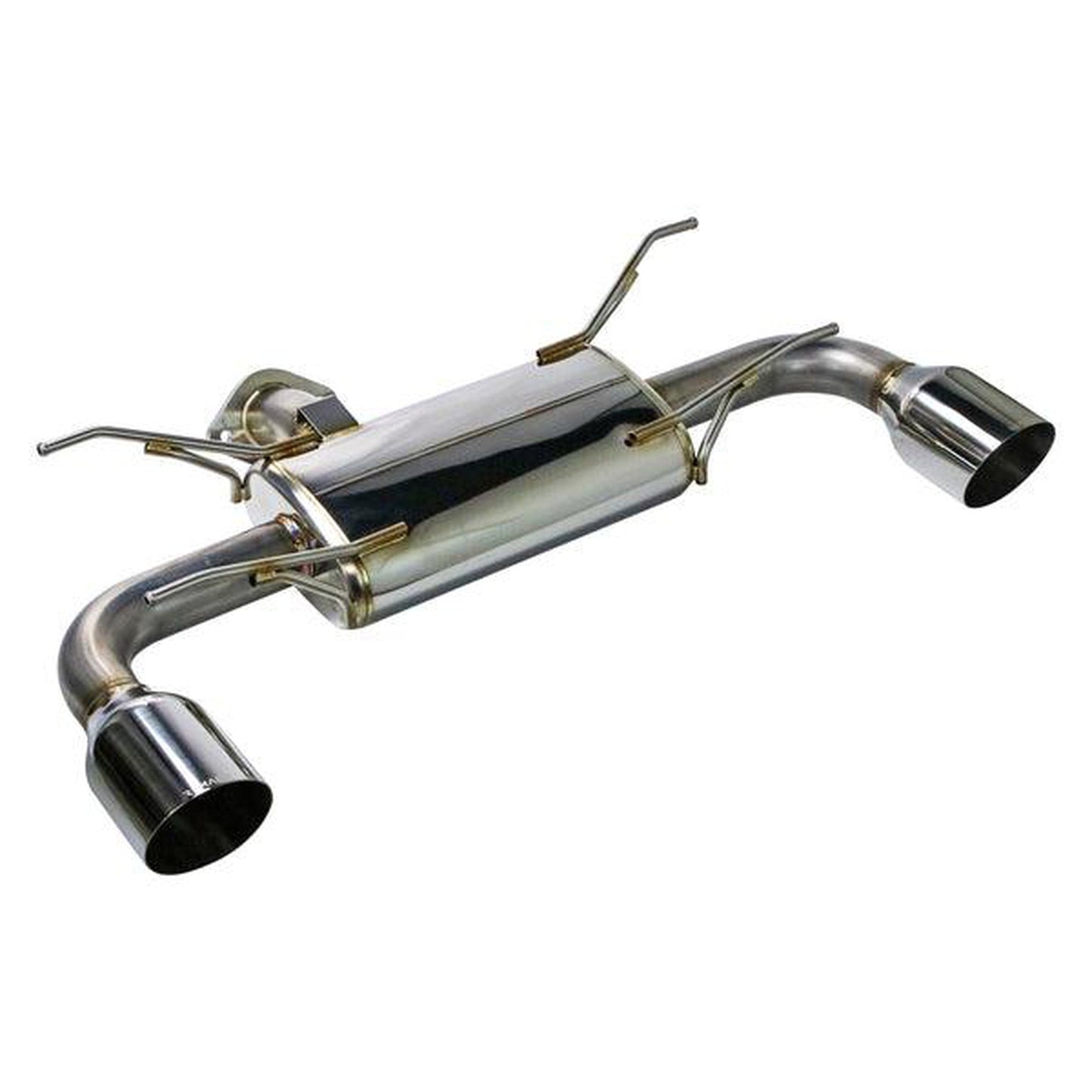 Remark Subaru BRZ/Toyota GR86 Axle-Back Exhaust - Stainless Single Wall Tips| RO-TSZ8-SM