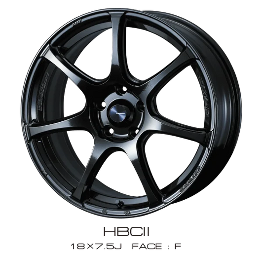 WedsSports SA-75R HBCII 18x8.5 5x100 +45mm Offset