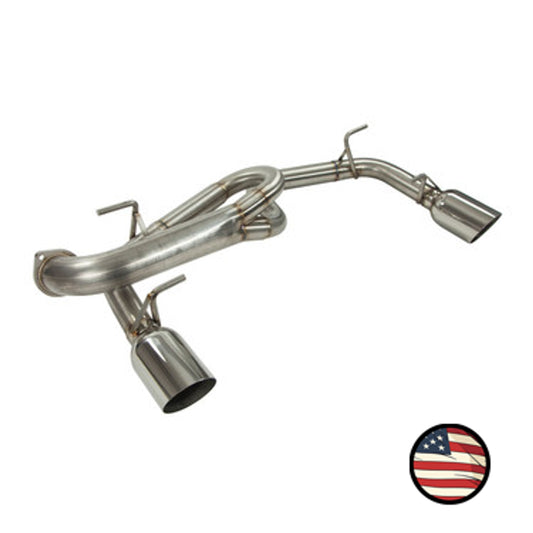 Nameless Axleback Exhaust - 2013-2016 BRZ/FR-S - Muffler Delete - 3" Tubing