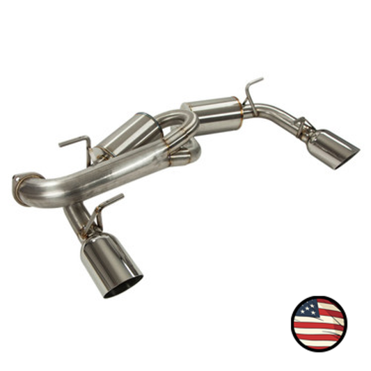 Nameless Axleback Exhaust - 2013-2016 BRZ/FR-S - 5" Muffler - 3" Tubing