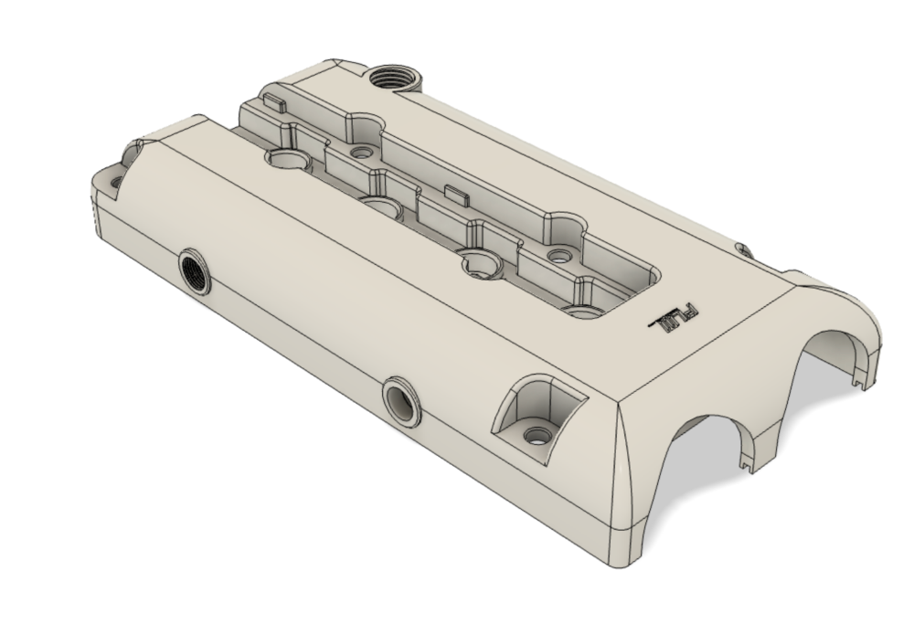 PLM Billet Valve Cover - Honda B-Series B18 B20 B16 – AutoSpec Design