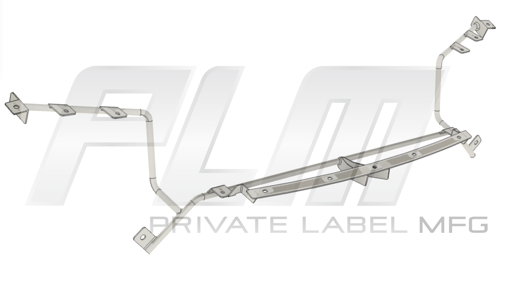 PLM Tubular Upper Radiator Support - Honda Civic EK 96-00