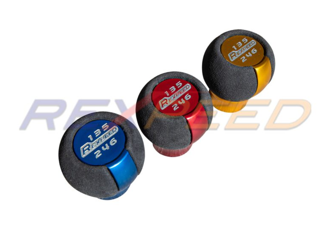Rexpeed GR86 / BRZ 2022+ Black Suede Aluminum Shift Knob