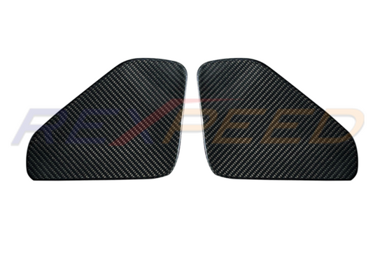 Rexpeed GR86 / BRZ 2022+ V2 Dry Carbon Center Console Knee Panel Trim Cover
