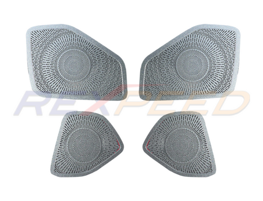 Rexpeed GR86 / BRZ 2022+ Silver Door Audio Speaker Cover Trim