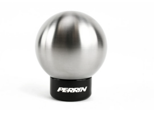 PERRIN 2022 BRZ/GR86 Manual Brushed 2.0in Stainless Steel Shift Knob Ball