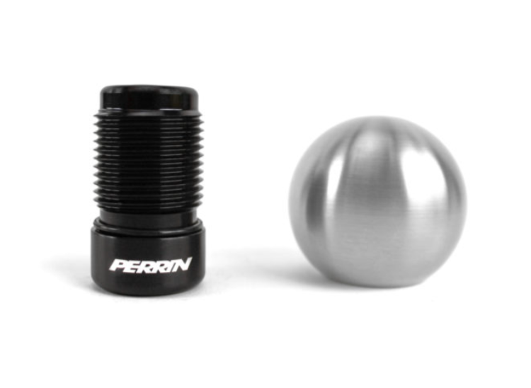 PERRIN 2022 BRZ/GR86 Manual Brushed 2.0in Stainless Steel Shift Knob Ball