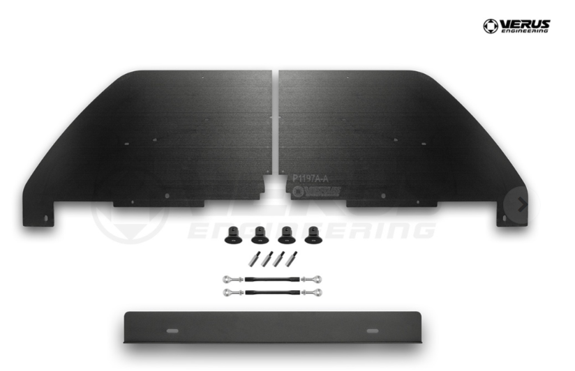 Verus Engineering Two-Piece Front Splitter - 2022+ Subaru BRZ