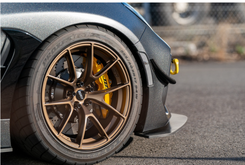 Verus Engineering Two-Piece Front Splitter - 2022+ Subaru BRZ