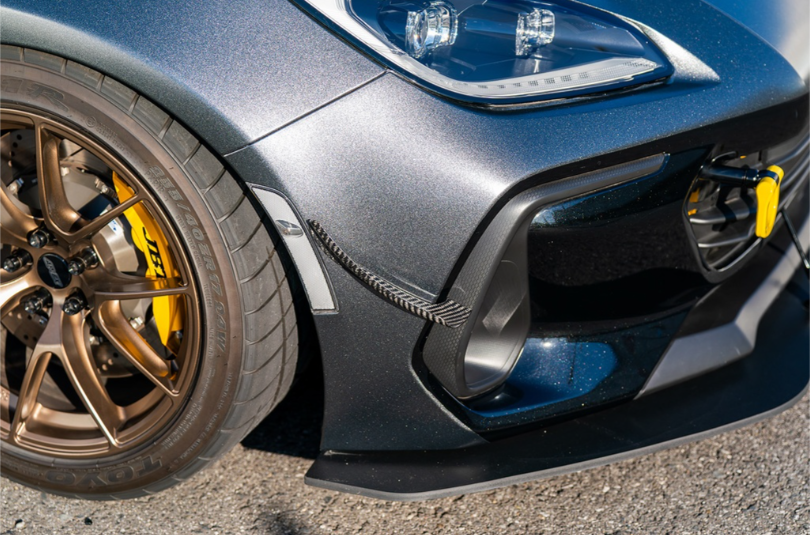 Verus Engineering Two-Piece Front Splitter - 2022+ Subaru BRZ