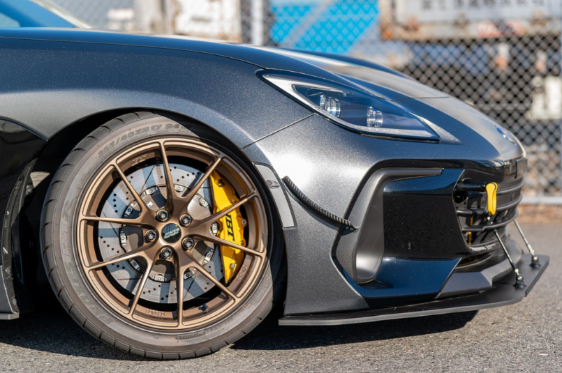 Verus Engineering Two-Piece Front Splitter - 2022+ Subaru BRZ