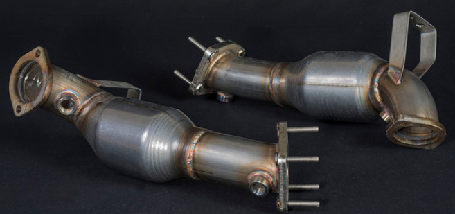 Nameless Downpipes - 2003-2006 Jaguar XKR XK8 XJR