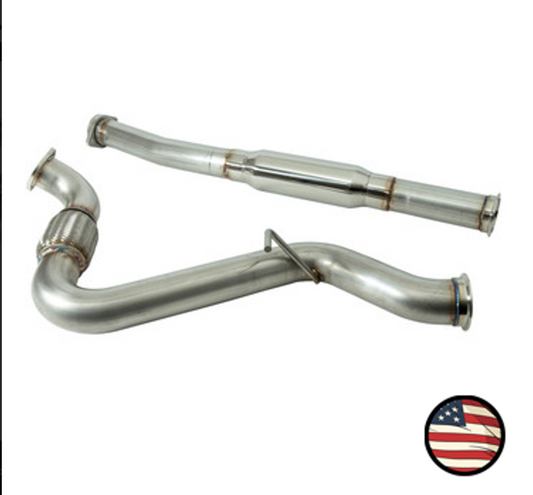 Nameless Midpipe Exhaust - 2008-2014 Subaru WRX/STi Hatchback