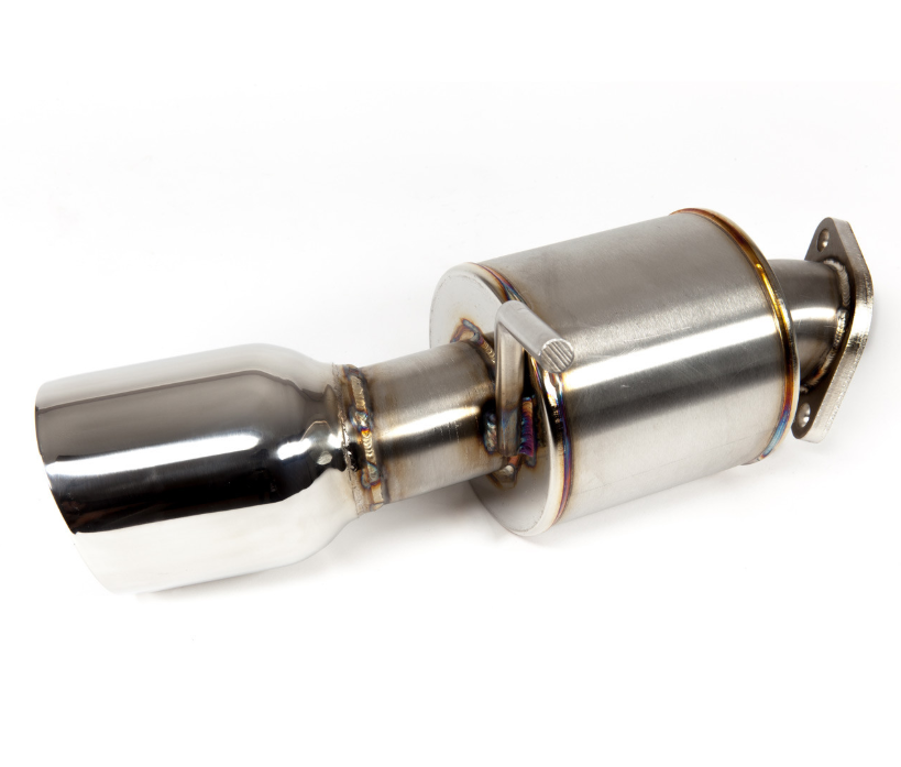 Nameless Track Pipe - 2017-2021 BRZ/GT-86 - 5" Muffler - 2.5" Inlet - 4" Tip