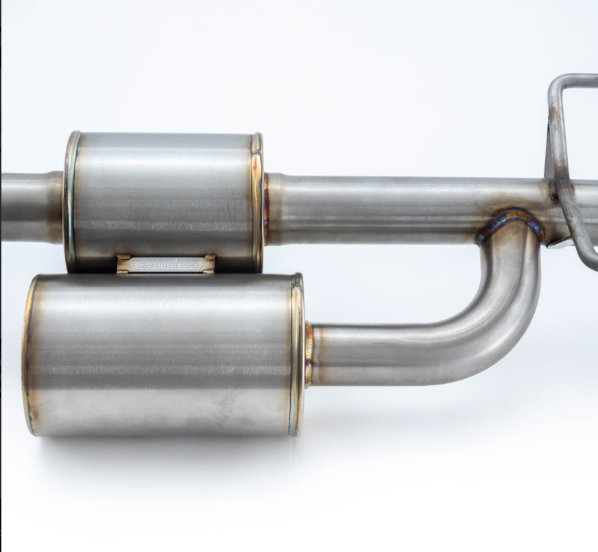 Nameless Axleback Exhaust - 2021+ Crosstrek Sport - Dual Chamber With 5" Muffler