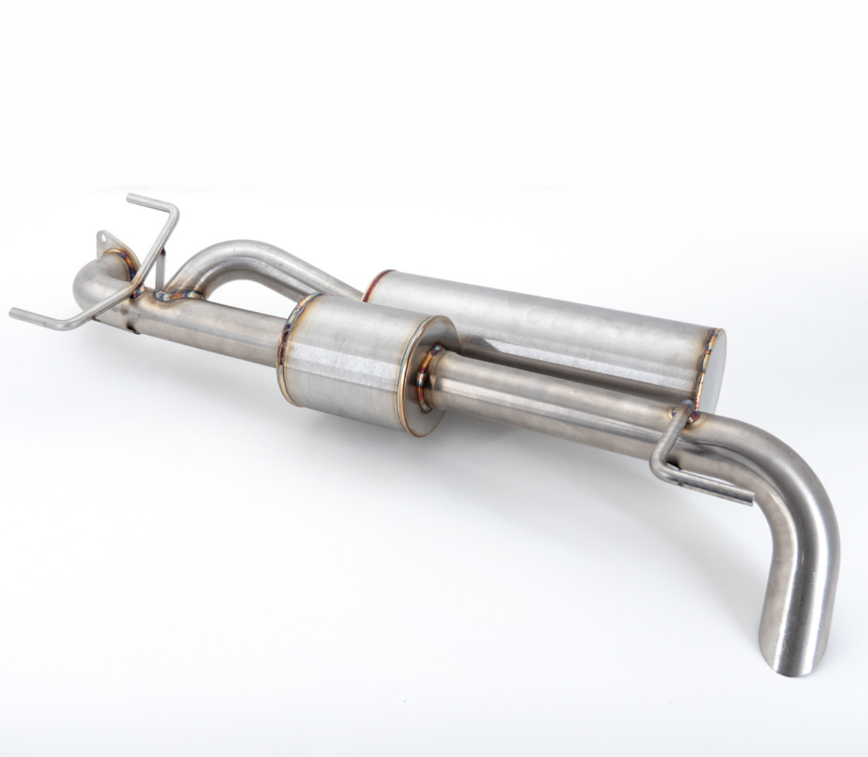 Nameless Axleback Exhaust - 2017+ Impreza/2018+ Crosstrek 2.0L - Dual Chamber - Turndown