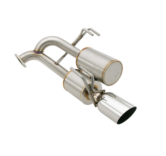 Nameless Catback Exhaust - 2019-2024 Forester - Dual Chamber with 5" Muffler - 4" Single Wall Tip