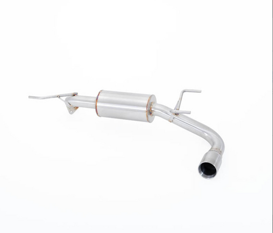 Nameless Axleback Exhaust - 2013-2017 Crosstrek - Executive 5" Muffler - Single Exit - 3" Double Wall Tip
