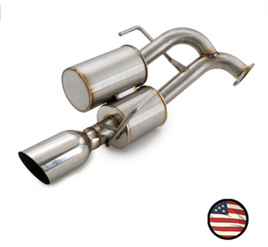 Nameless Axleback Exhaust - 2020+ Legacy 2.5i Dual Chamber with 5" Muffler