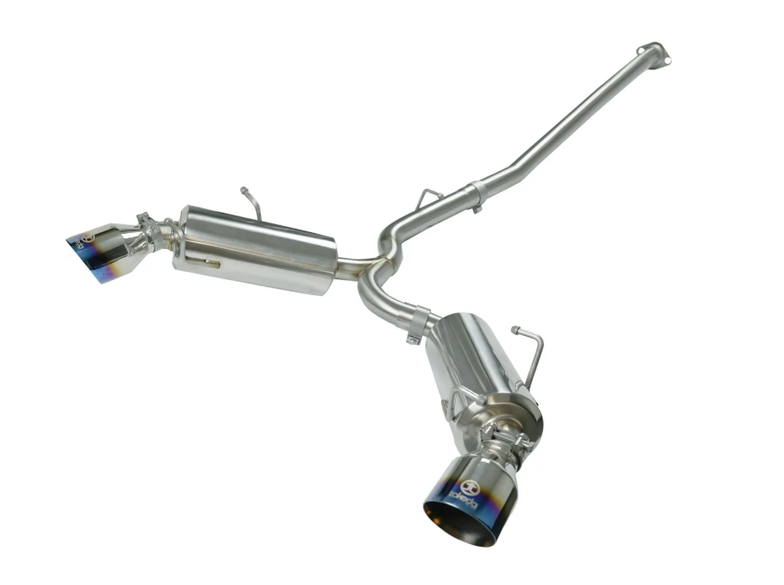 aFe Takeda Exhaust Axle-Back 13-15 Scion FRS / Subaru BRZ 304SS Blue Flame Dual Tips Exhaust