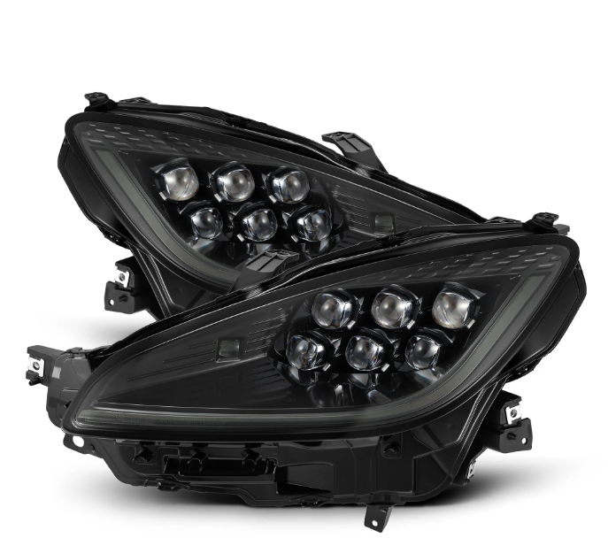 AlphaRex 21-23 Toyota GR86 / Subaru BRZ NOVA-Series LED Projector Headlights - Alpha Black