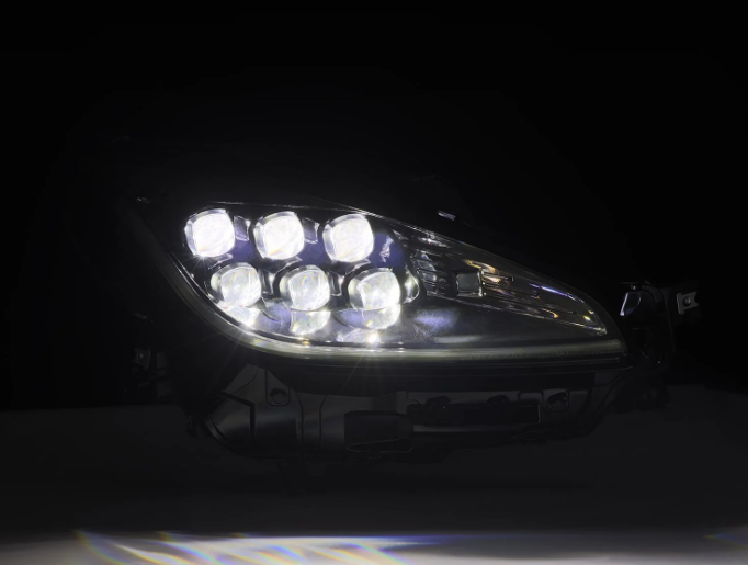 AlphaRex 21-23 Toyota GR86 / Subaru BRZ NOVA-Series LED Projector Headlights - Alpha Black