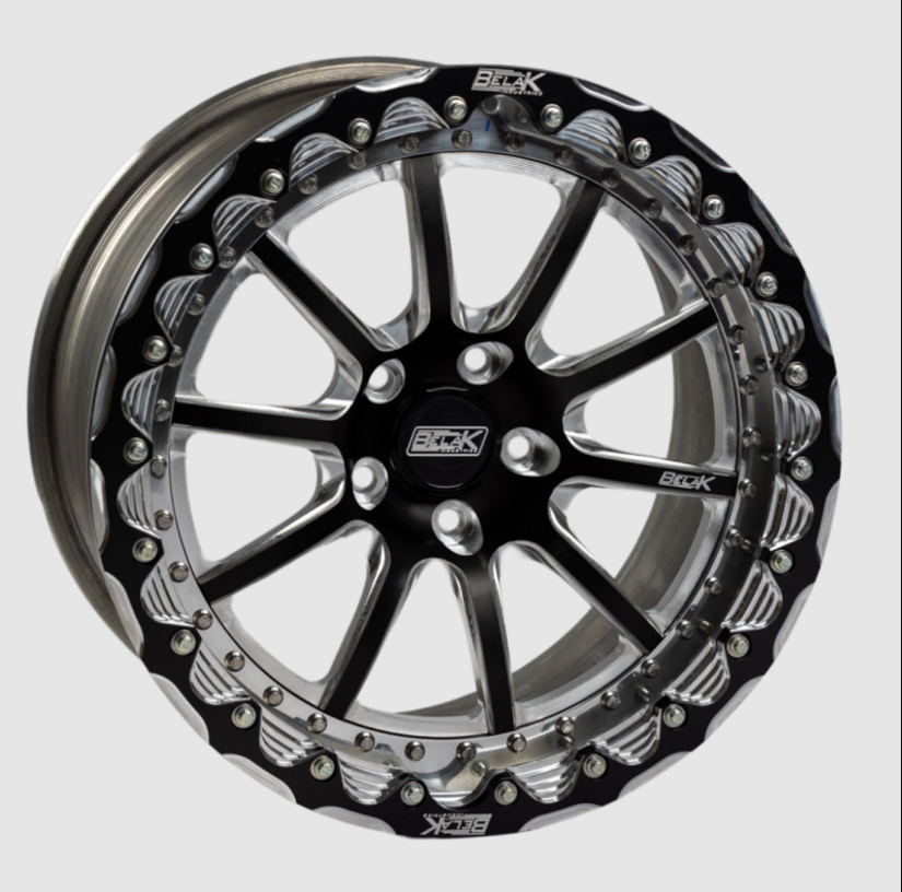 Belak 15x9 / Subaru Brz Rear/ 5x100 BP / Series 4 Wheel - Single Beadlock