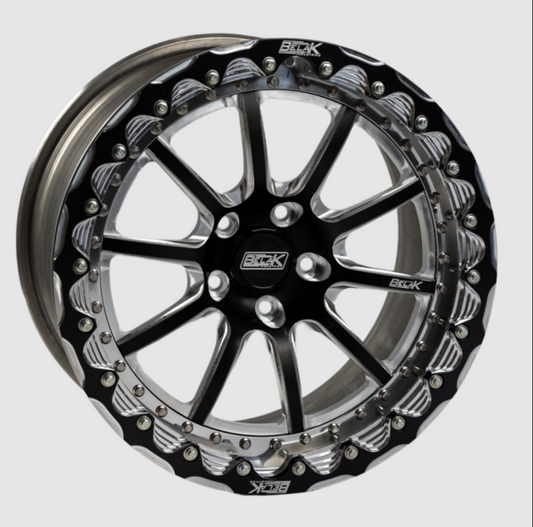 Belak 15x9 / Subaru Brz Rear/ 5x100 BP / Series 4 Wheel - Single Beadlock
