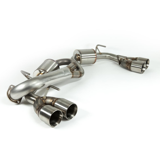 Nameless Catback Exhaust- 2008-2014 STi/2011-2014 WRX Hatchback - 5" Muffler - 3.5" Double Wall Tips