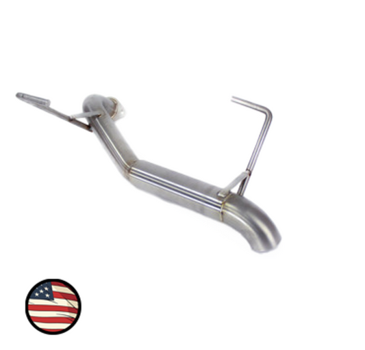 Nameless Axleback Exhaust - 2015-2019 Outback 2.5i - Muffler Delete