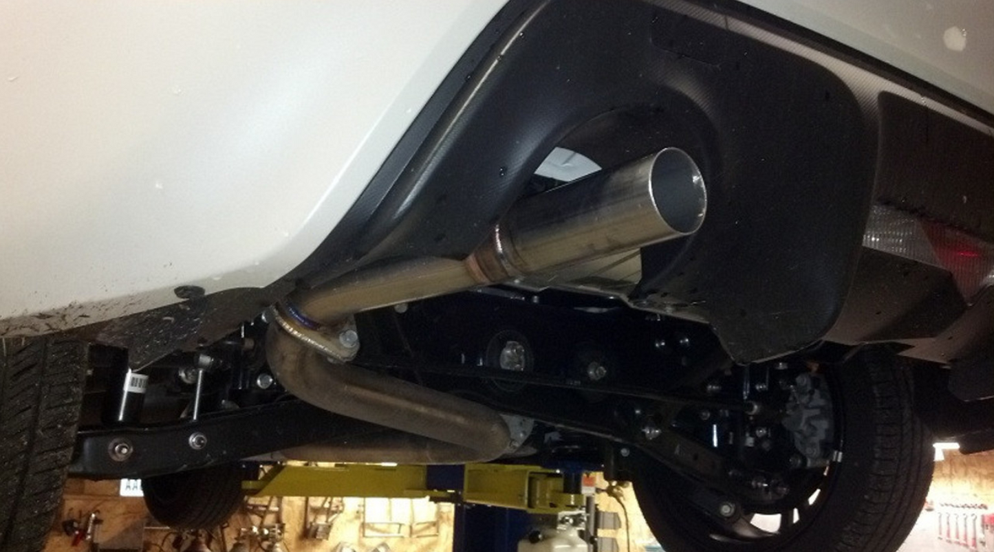 Nameless Track Pipe - 2017-2021 BRZ / GT-86 - 2.5" Inlet - No Tip