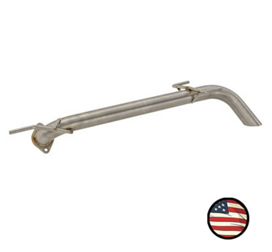 Nameless Axleback Exhaust - 2013-2017 Subaru XV Crosstrek / 2012-2016 Impreza Wagon - Muffler Delete - Turndown