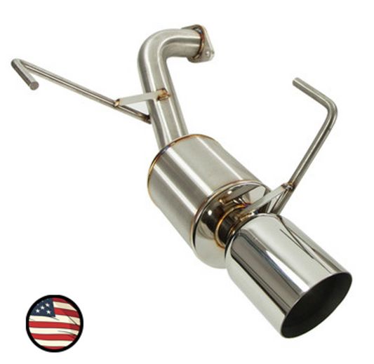 Nameless Axleback Exhaust - 2015-2017 Legacy 2.5i - 5" Muffler