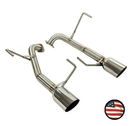 Nameless Axleback Exhaust - 2015-2017 Legacy 3.6R - Muffler Delete