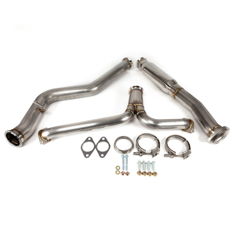 Nameless Catback Exhaust - 2019-2021 Subaru STi - 5" Muffler - 4" Double Wall Tips