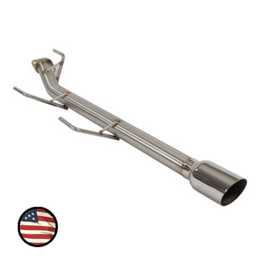 Nameless Axleback Exhaust - 2017-2023 Nissan Sentra SR Turbo - Muffler Delete