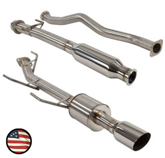 Nameless Catback Exhaust - 2017-2023 Nissan Sentra SR Turbo - 5" Muffler