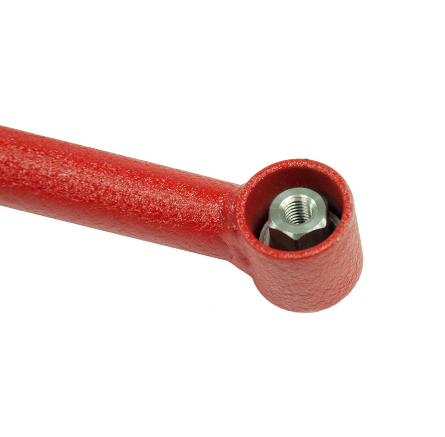 Nameless Front Strut Tower Brace - 2017-2023 Subaru Impreza Sedan - Wrinkle Red