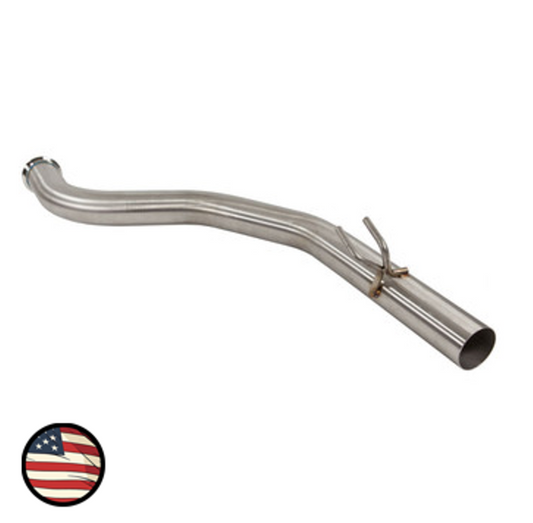 Nameless Axleback Exhaust - 2015-2021 WRX/2015-2018 STi - Track Pipe Muffler Delete - No Tip