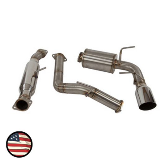 Nameless Catback Exhaust - 1990-1997 Miata - 5" Mufflers