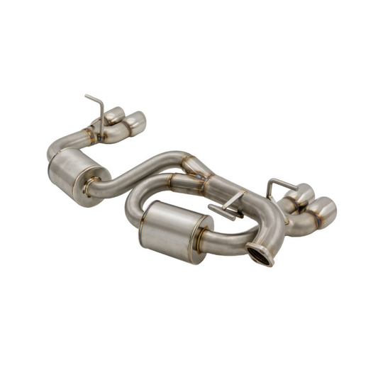 Nameless Axleback Exhaust - 2018-23 Crosstrek - Quad Exit - 5" Muffler