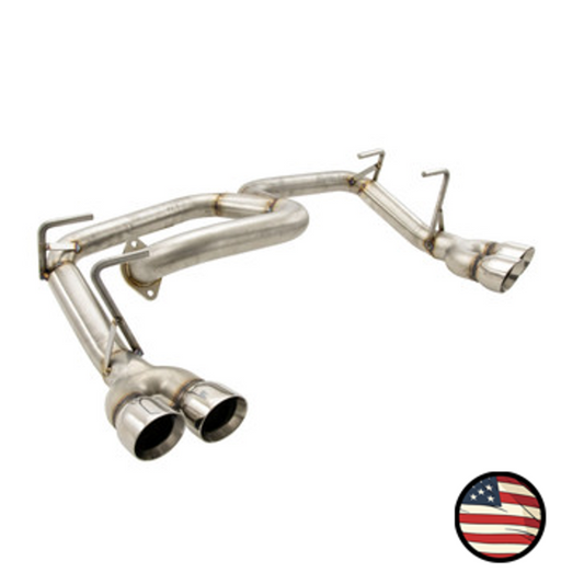 Nameless Axleback Exhaust - 2013-2017 Crosstrek - Quad Exit - Muffler Delete