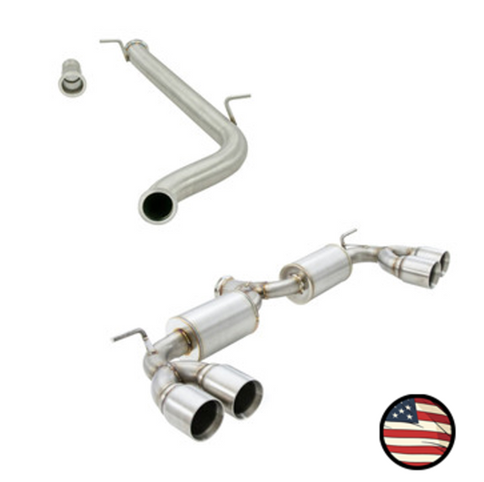 Nameless Catback Exhaust - 2018-21 Golf R - 5" Muffler