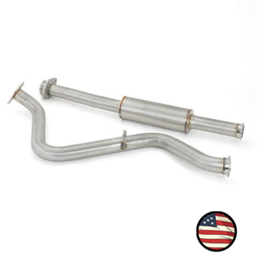 Nameless Midpipe - 2012-2016 Impreza Wagon/2013-2017 Crosstrek - With Resonator