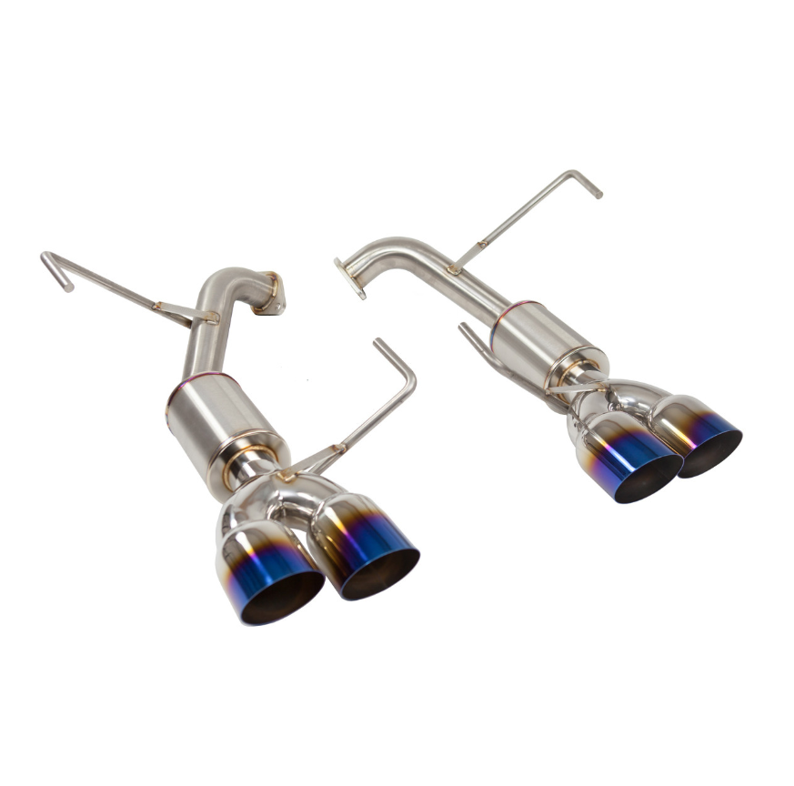 Nameless Catback Exhaust - 2022+ Subaru WRX - 4" Muffler - 3.5" Single Wall Neochrome Tips