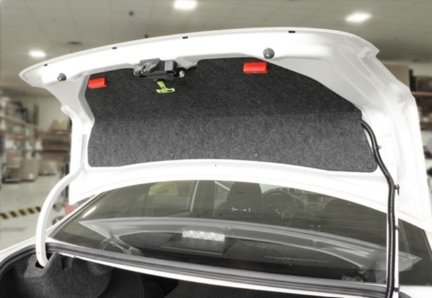 PERRIN 13-20 & 2022 BRZ / 2022 Toyota GR86 / 17-20 Toyota 86 Trunk Handle - Red (Single Handle w/HW)