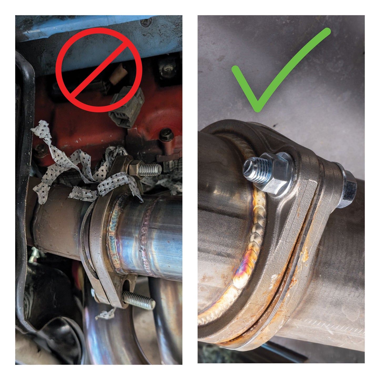 OVERTAKE Exhaust Gasket Set - Subaru WRX / STI / LGT / FXT / OBXT (EJ Engine)