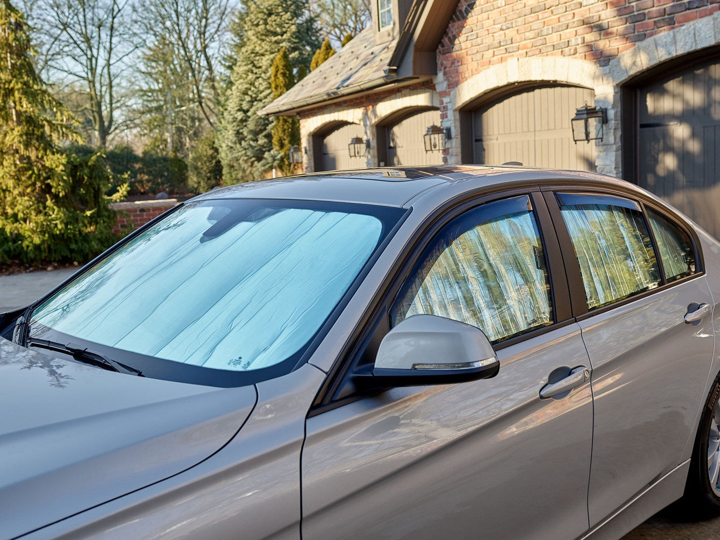 WeatherTech 2022+ BRZ SunShade - Silver/Black | TS1429