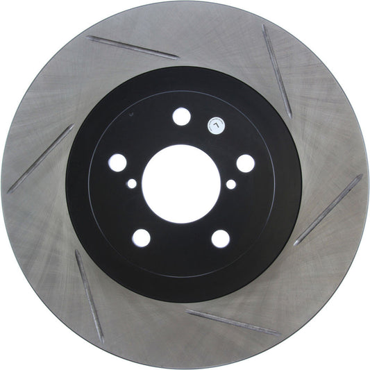 StopTech Cryo Sport Slotted Brake Rotor Front Left Subaru WRX 2002-2008 | 126.47018CSL